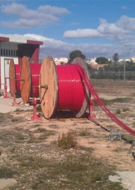 Alta tensión Aeropuerto