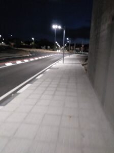 Iluminación rotonda Monforte y Monovar