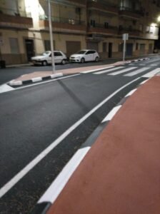 Iluminación rotonda Monforte y Monovar
