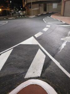 Iluminación rotonda Monforte y Monovar