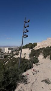 Iluminación Castillo Guardamar