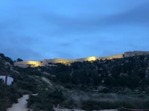 Iluminación Castillo Guardamar